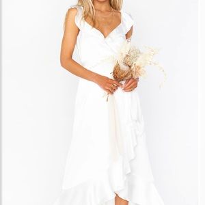 Showmeyourmumu white dress